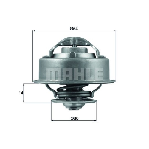 Thermostat, K&uuml;hlmittel MAHLE TX 124 87D f&uuml;r ROVER VOLVO VOLVO PENTA