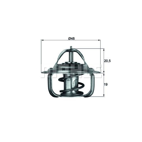 Thermostat, K&uuml;hlmittel MAHLE TX 1 83D f&uuml;r CHRYSLER DODGE PLYMOUTH
