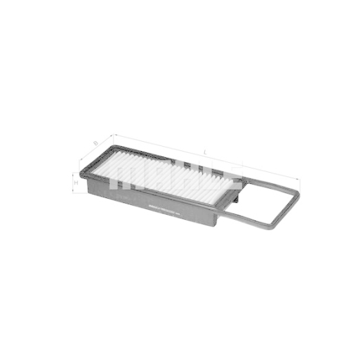 Luftfilter KNECHT LX 1993 f&uuml;r HONDA