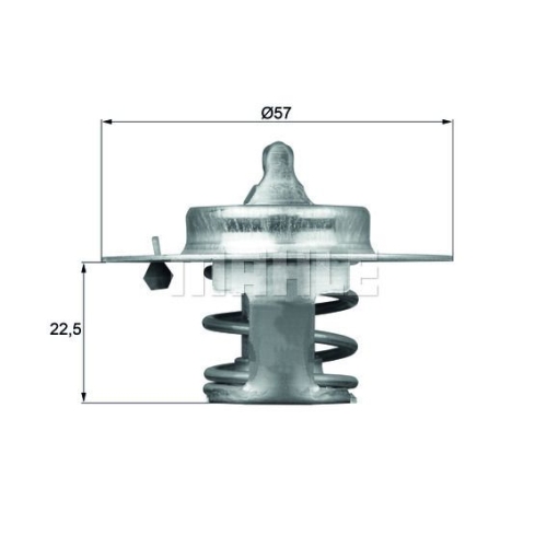 Thermostat, K&uuml;hlmittel MAHLE TX 60 83D f&uuml;r CITRO&Euml;N FIAT PEUGEOT