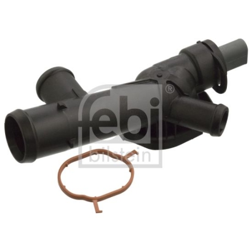 Febi Bilstein 106013 K&uuml;hlwasserflansch mit Temperatursensor, 1 St&uuml;ck