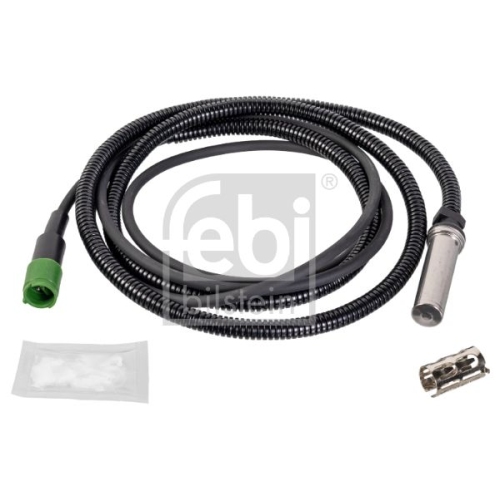 Febi Bilstein 174443 ABS-Sensor mit H&uuml;lse und Fett, 1 St&uuml;ck
