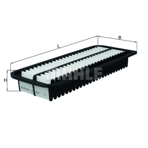 Luftfilter KNECHT LX 2027 f&uuml;r DAIHATSU