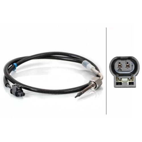 Sensor, Abgastemperatur HELLA 6PT 014 494-891 f&uuml;r MERCEDES-BENZ