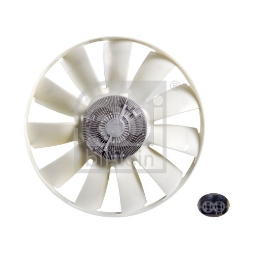 Febi Bilstein 106014 L&uuml;fterkupplung mit L&uuml;fterfl&uuml;gel, 1 St&uuml;ck