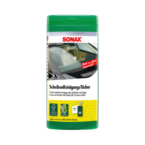 SONAX 04120000 Scheibenreinigungst&uuml;cher Box 25 St&uuml;ck