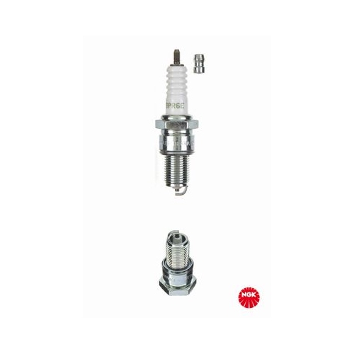 4x VLINE2 NGK Z&uuml;ndkerze Order-Nr. 2268 ROVER MINI Schr&auml;gheck