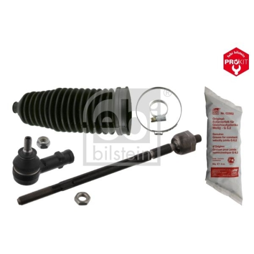 Febi Bilstein 38980 Spurstange mit Endst&uuml;ck, Manschette und Anbaumaterial , 1 St&uuml;ck