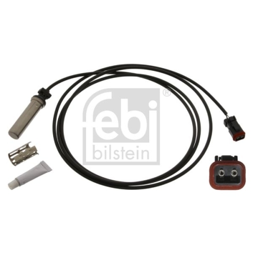Febi Bilstein 40551 ABS-Sensor mit H&uuml;lse und Fett , 1 St&uuml;ck