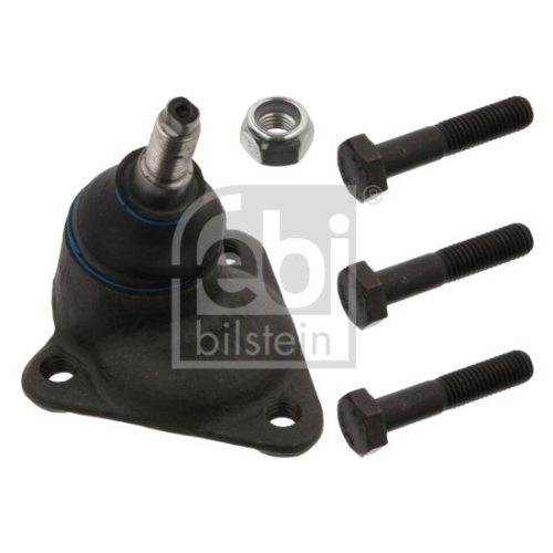 Febi Bilstein 04444 Traggelenk mit Sicherungsmutter und Schrauben , 1 St&uuml;ck
