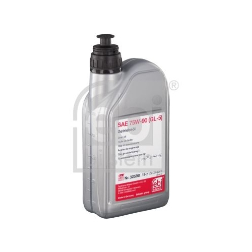 Febi Bilstein 32590 Getriebe&ouml;l SAE 75W-90 (GL-5) , 1 Liter