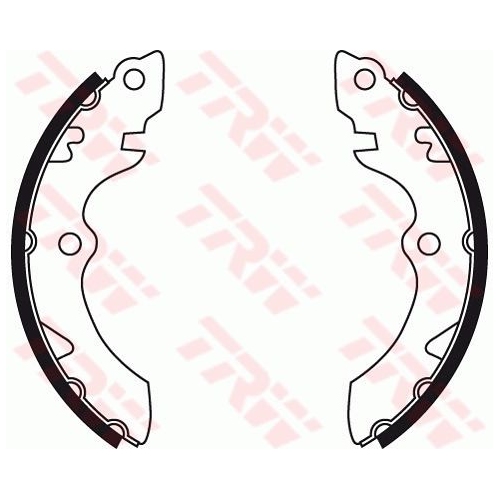 Bremsbackensatz, Feststellbremse TRW GS8735 f&uuml;r SUZUKI, Hinterachse