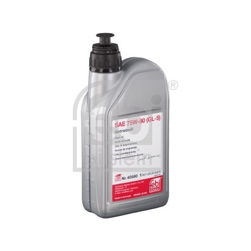Febi Bilstein 1x 1l 40580 Getriebe&ouml;l SAE 75W-80 (GL-5)