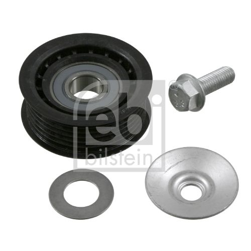 Febi Bilstein 22383 Umlenkrolle f&uuml;r Keilrippenriemen, mit Schraube , 1 St&uuml;ck