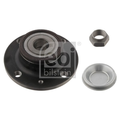 Febi Bilstein 31185 Radlagersatz mit Radnabe, Achsmutter und Staubkappe , 1 St&uuml;ck