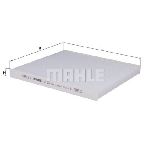 Filter, Innenraumluft KNECHT LA 832 f&uuml;r GMC ISUZU