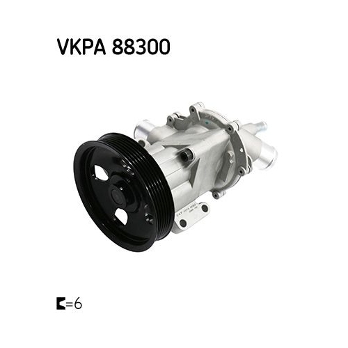 Wasserpumpe SKF VKPA 88300 f&uuml;r MINI