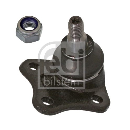 Febi Bilstein 12658 Traggelenk mit Sicherungsmutter , 1 St&uuml;ck