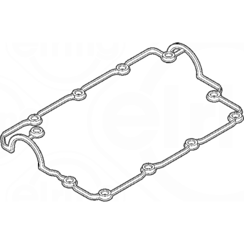 Dichtung, Zylinderkopfhaube ELRING 898.590 f&uuml;r AUDI SEAT SKODA VW