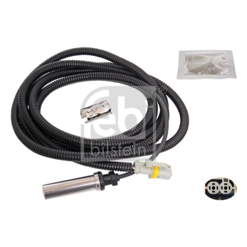 Febi Bilstein 104522 ABS-Sensor mit H&uuml;lse und Fett, 1 St&uuml;ck