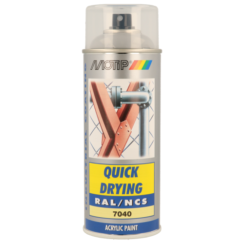 RAL-Lack MOTIP 07153 HG RAL 7040 fenstergrau 400