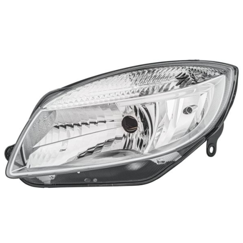 Hauptscheinwerfer HELLA 1ED 247 025-211 f&uuml;r SKODA, links
