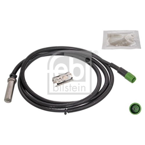 Febi Bilstein 104525 ABS-Sensor mit H&uuml;lse und Fett, 1 St&uuml;ck