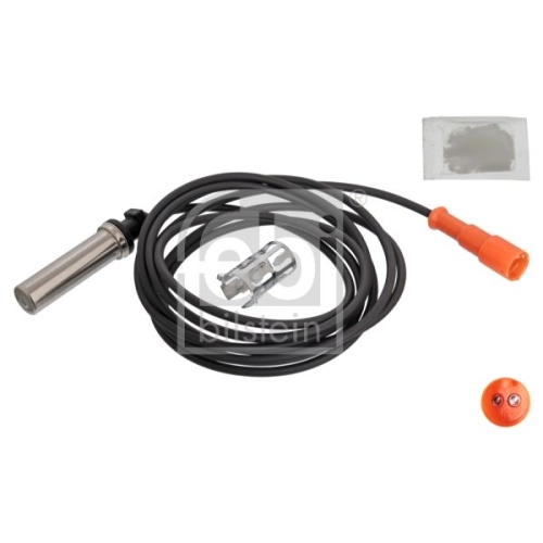 Febi Bilstein 104527 ABS-Sensor mit H&uuml;lse und Fett, 1 St&uuml;ck