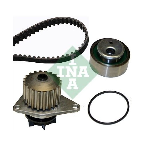 Wasserpumpe + Zahnriemensatz INA 530 0012 30 f&uuml;r CITRO&Euml;N PEUGEOT
