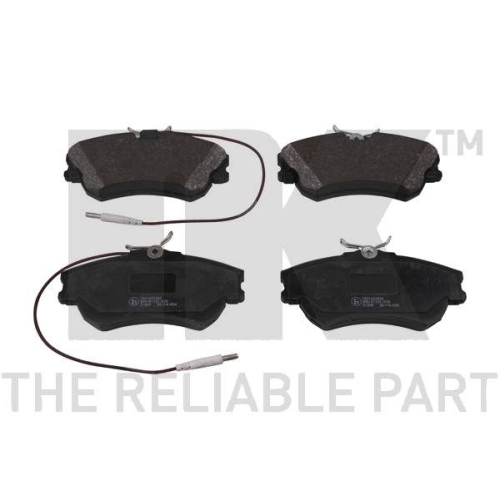 Bremsbelagsatz, Scheibenbremse NK 223933 f&uuml;r RENAULT, Hinterachse, Vorderachse