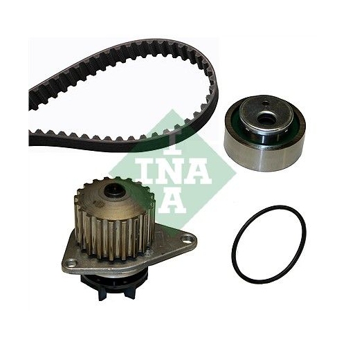 Wasserpumpe + Zahnriemensatz INA 530 0016 30 f&uuml;r CITRO&Euml;N PEUGEOT