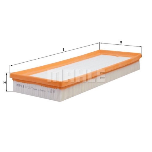 Luftfilter KNECHT LX 2877 f&uuml;r MERCEDES-BENZ