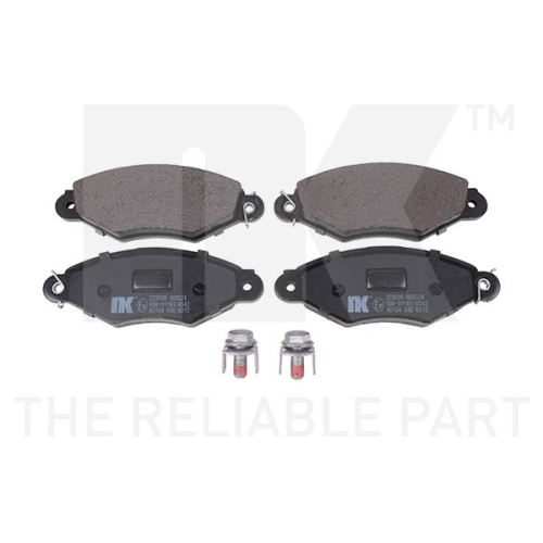 Bremsbelagsatz, Scheibenbremse NK 223938 f&uuml;r CITRO&Euml;N PEUGEOT RENAULT