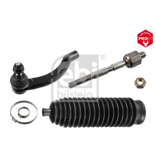 Febi Bilstein 40569 Spurstange mit Endst&uuml;ck, Manschette und Anbaumaterial , 1 St&uuml;ck