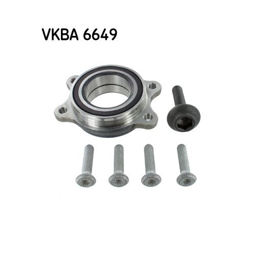 Radlagersatz SKF VKBA 6649 f&uuml;r AUDI, Hinterachse, Vorderachse