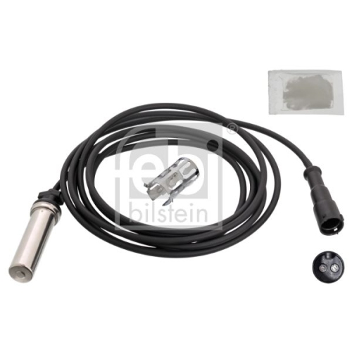 Febi Bilstein 104533 ABS-Sensor mit H&uuml;lse und Fett, 1 St&uuml;ck