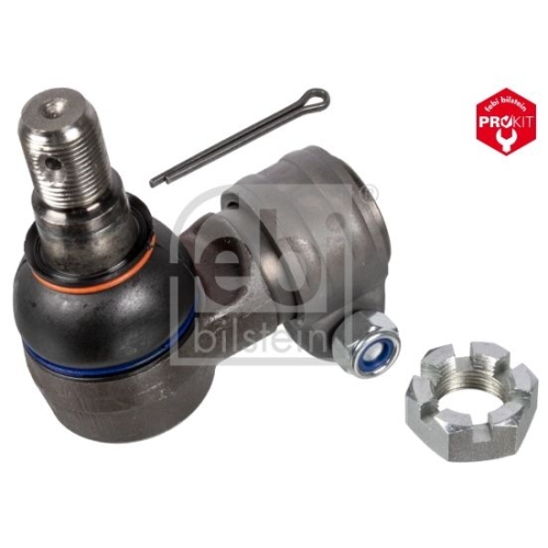 Febi Bilstein 107355 Winkelgelenk f&uuml;r Lenkhydraulikzylinder, mit Kronenmutter und Splint, 1 St&uuml;ck