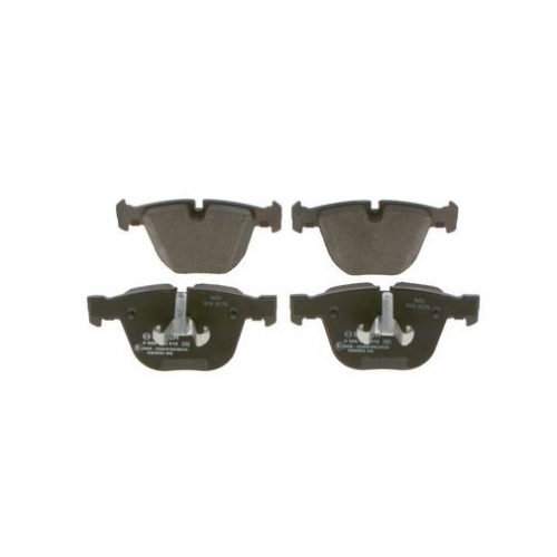 Bremsbelagsatz, Scheibenbremse BOSCH 0 986 424 612 f&uuml;r BMW, Hinterachse