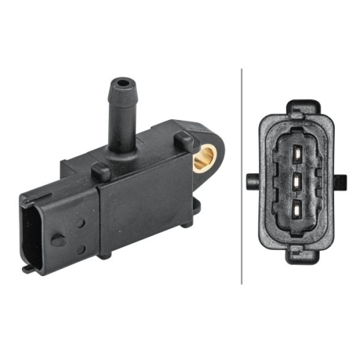Sensor, Abgasdruck HELLA 6PP 009 409-071 f&uuml;r OPEL VAUXHALL CHEVROLET DAEWOO