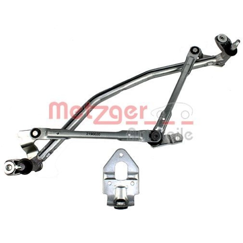 Wischergest&auml;nge METZGER 2190020 ORIGINAL ERSATZTEIL f&uuml;r VW, vorne