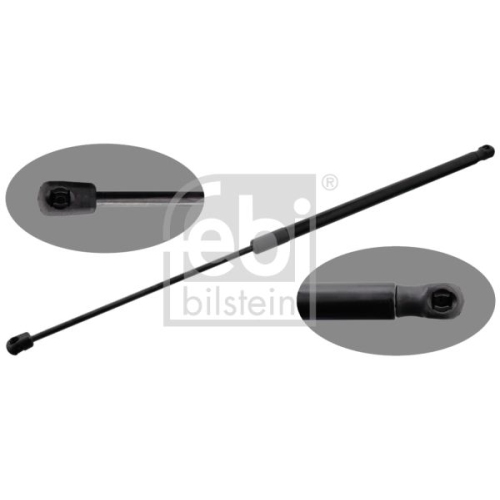 Febi Bilstein 47095 Gasdruckfeder f&uuml;r Motorhaube , 1 St&uuml;ck