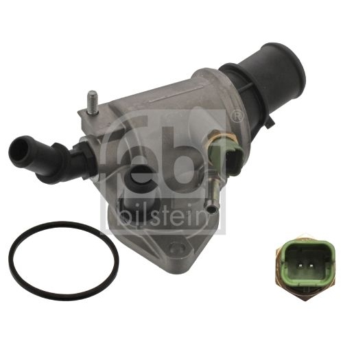 Febi Bilstein 45540 Thermostatgeh&auml;use mit Temperaturschalter und Dichtung , 1 St&uuml;ck