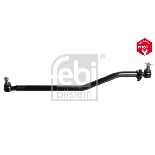 Febi Bilstein 107361 Lenkstange mit Kronenmuttern und Splinten, vom Lenkgetriebe zur 1. Vorderachse, 1 St&uuml;ck