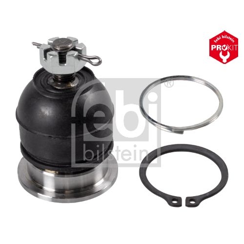 Febi Bilstein 42139 Traggelenk mit Kronenmutter, Splint und Sicherungsring , 1 St&uuml;ck