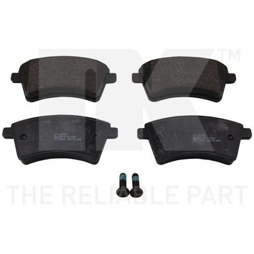Bremsbelagsatz, Scheibenbremse NK 223959 f&uuml;r MERCEDES-BENZ RENAULT, Vorderachse