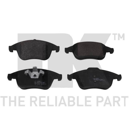 Bremsbelagsatz, Scheibenbremse NK 223961 f&uuml;r RENAULT, Vorderachse