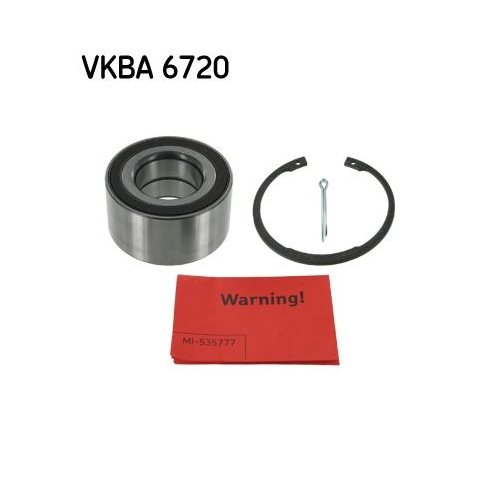 Radlagersatz SKF VKBA 6720 f&uuml;r OPEL VAUXHALL CHEVROLET, Hinterachse, Vorderachse