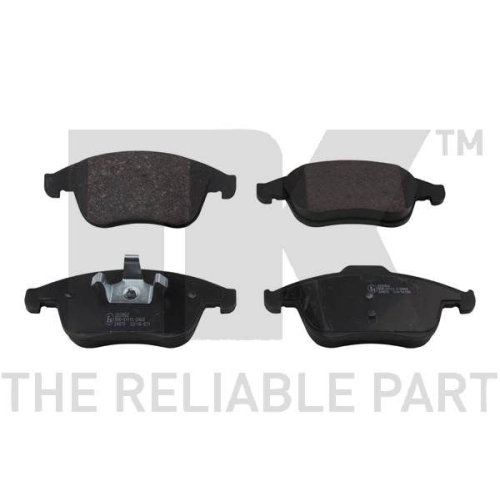 Bremsbelagsatz, Scheibenbremse NK 223962 f&uuml;r RENAULT, Vorderachse