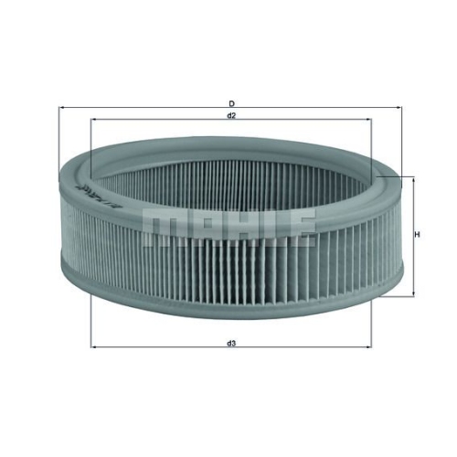 Luftfilter KNECHT LX 70 f&uuml;r FORD GMC ROVER