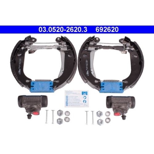 Bremsbackensatz ATE 03.0520-2620.3 Original ATE TopKit f&uuml;r CITRO&Euml;N PEUGEOT